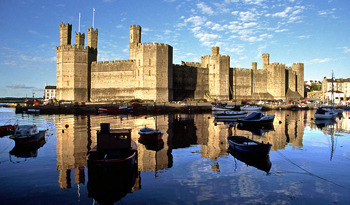 Caernarfon Castle, Wales